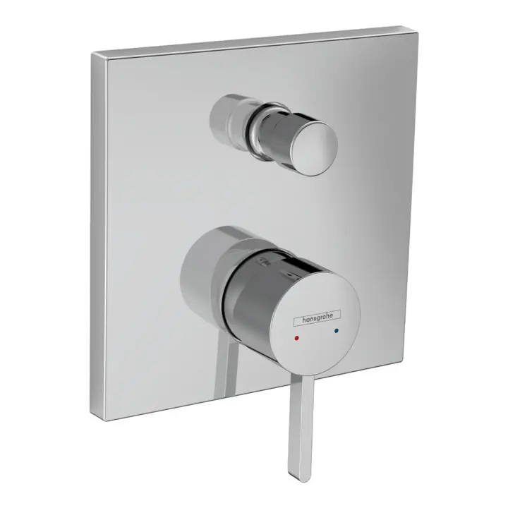 hansgrohe Kit de montage Finoris Mitigeur bain encastré, avec sécurité int., chrome Livraison Express
