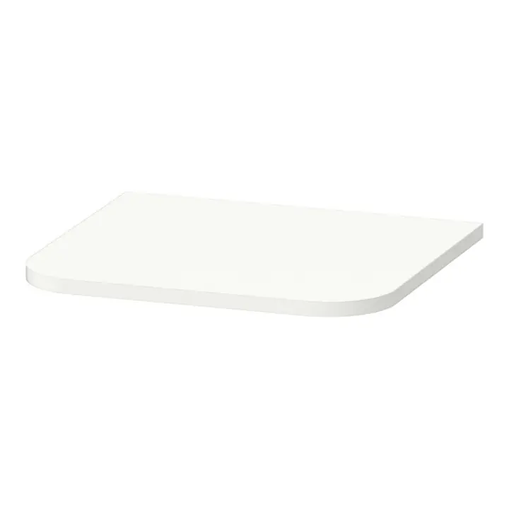 Super Prix Duravit Plaque de recouvrement Happy D.2 Plus 40,3x36,4cm pour demi-colonnes, blanc mat