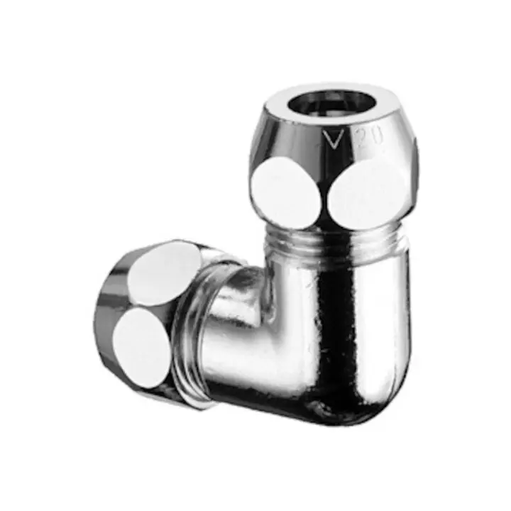 Schell Raccord double coudé G 3/8 AGxG 3/8 AG, d= 8mm, chromé Acheter Direct