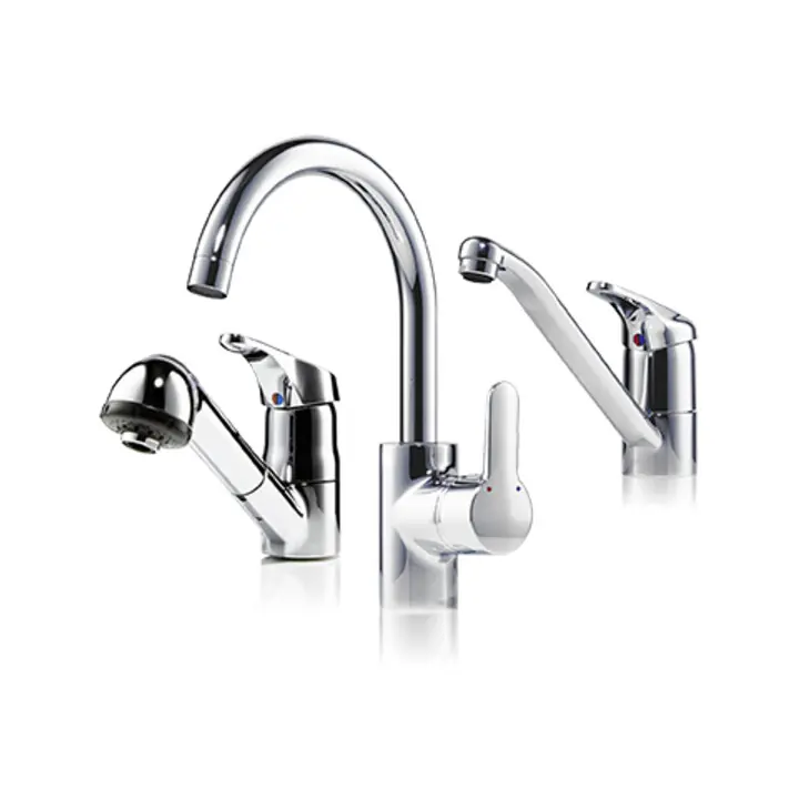 Clage Mitigeur monocommande pour évier EAK pivotant, bec tube 20 cm, chrome, sans pression Affaire À Saisir