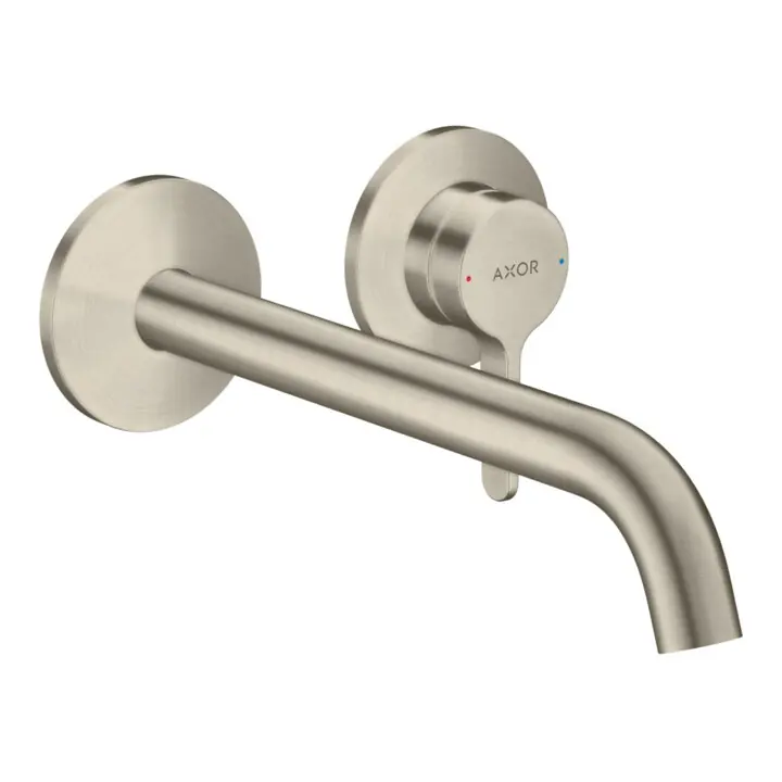 hansgrohe Kit de montage Axor One UP-EHM, avec levier, sortie 220 mm, inox brossé Garantie Incluse