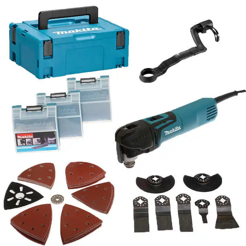 Commander Maintenant Découpeur-ponceur multifonctions 320w avec accessoires + coffret Makita TM3010CX3J