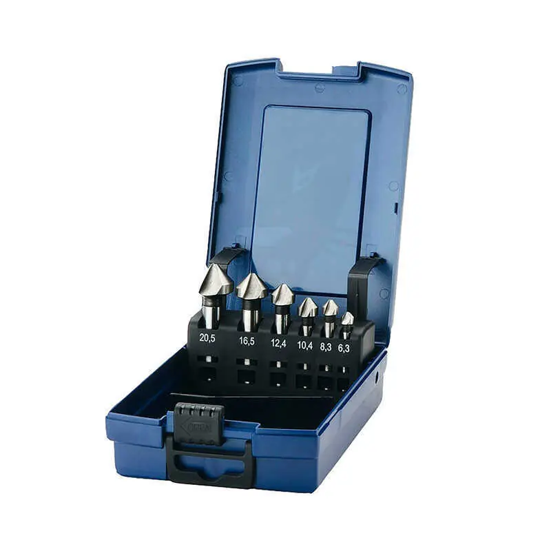 Tendance Coffret de fraises coniques pour défonceuse affleureuse (6 pcs) MAKITA P-73592