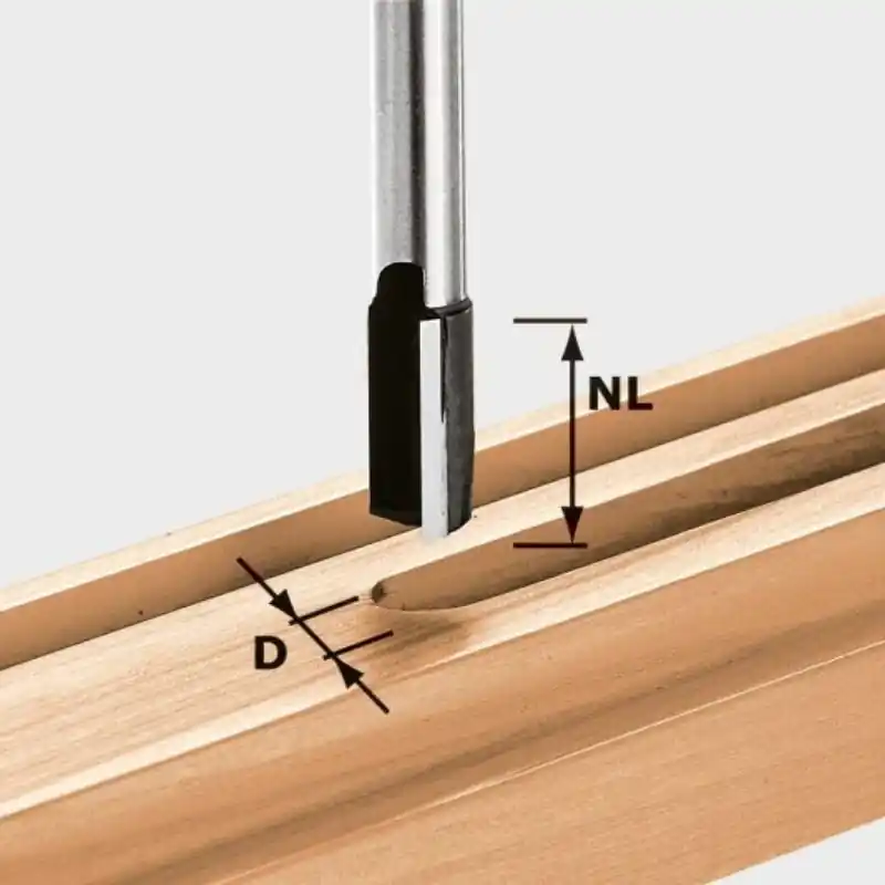 Meilleure Vente Fraise à rainurer queue 12 mm HW S12 D10/35 – FESTOOL 491086
