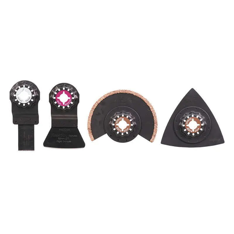 Prix Choc Jeu de lames pour découpeur ponceur STARLOCK (4 pcs) - MAKITA B-67496