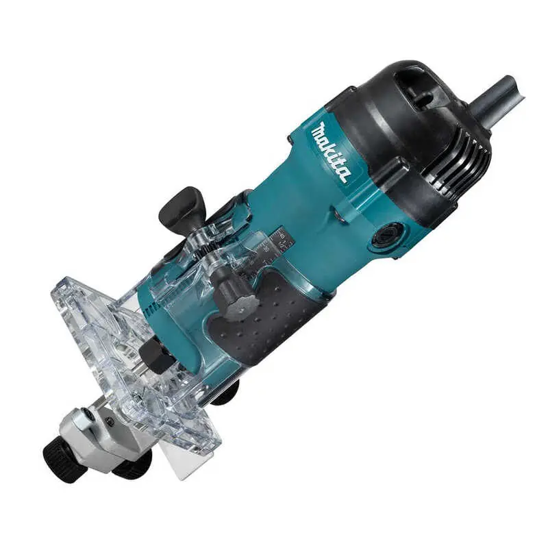 Affleureuse électrique 530 W pince Ø6 mm - MAKITA 3711 Vente Directe