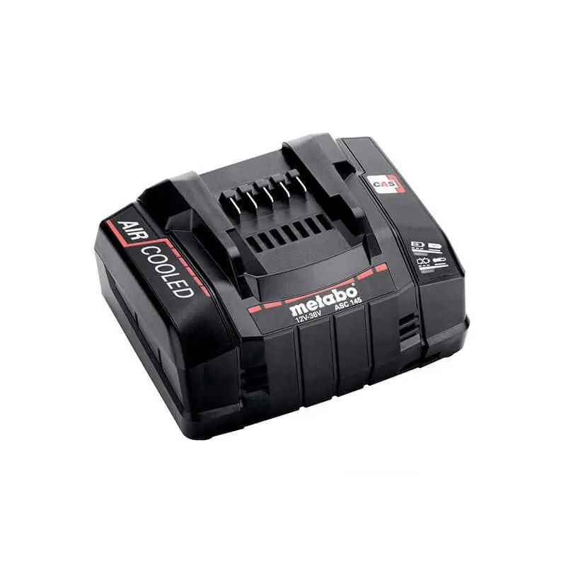 Chargeur rapide 12-36 V AIR COOLED ASC 145 12-36 V – METABO 627378000 Bon Plan