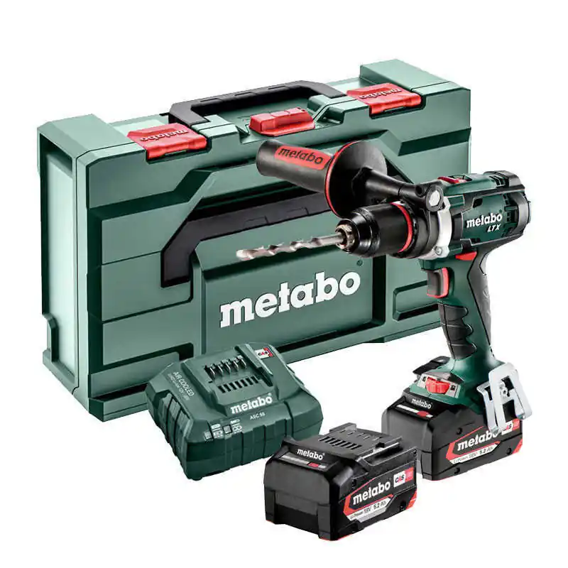 Authentique Perceuse 18V Li-Power (2×5,2 Ah) BS 18 LTX IMPULS dans metabox – METABO 602191650