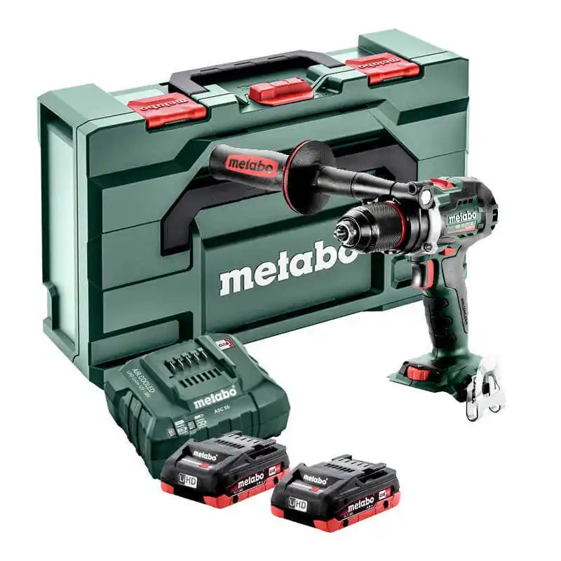 Perceuse 18v LiHD (2×4,0Ah) en metabox Metabo 602358800 Authentique
