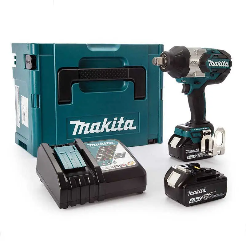 Boulonneuse à chocs 18v 1050Nm 3/4" (2x4,0 Ah) en Makpac MAKITA DTW1001RMJ Offre Limitée
