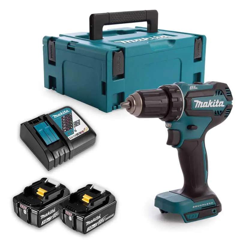 Perceuse visseuse 18V LXT (2x3,0 Ah) en MAKPAC - MAKITA DDF485RFJ Affaire À Saisir