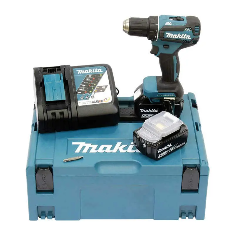 Expédié Aujourd’hui Perceuse visseuse 18V LXT (2x5,0 Ah) en MAKPAC - MAKITA DDF485RTJ