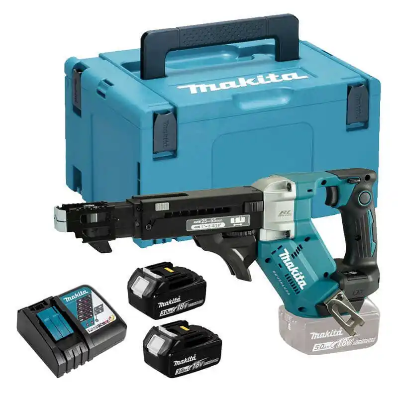 Visseuse automatique 18V LXT (2x3,0 Ah) 25-55 mm en MAKPAC - MAKITA DFR551RFJ Haute Qualité