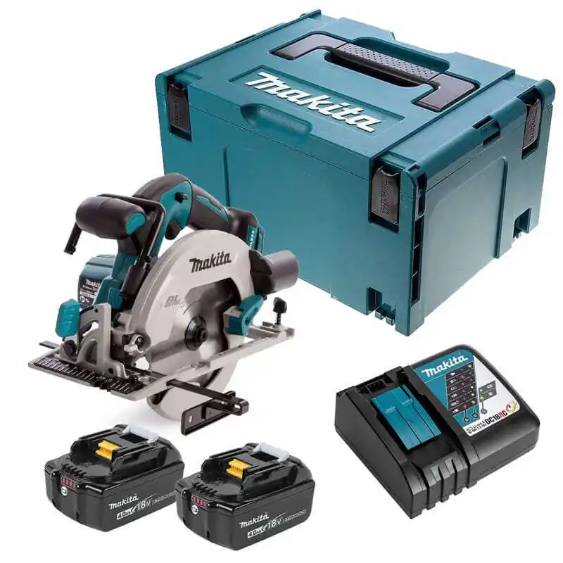 Scie circulaire 18V (2x4,0 Ah) en MAKPAC - MAKITA DHS680RMJ Bon Plan