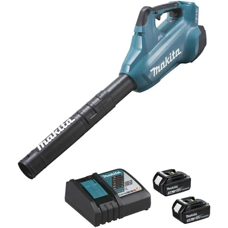 Jusqu’à Épuisement Des Stocks Souffleur de jardin 36V LXT (2×3.0 Ah) avec chargeur DC18RC – MAKITA DUB362RF2