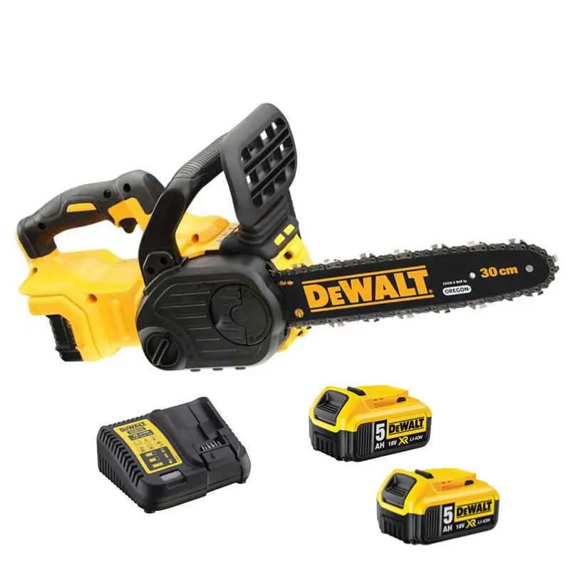 Tronçonneuse 18/54V XR guide de 30 cm (2x5,0 Ah) - DEWALT DCM565P2 Offre Limitée