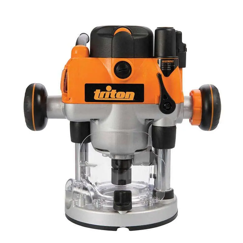 Satisfait Ou Remboursé Défonceuse de précision bi-mode plongeante 1400 W MOF001 - TRITON 330085