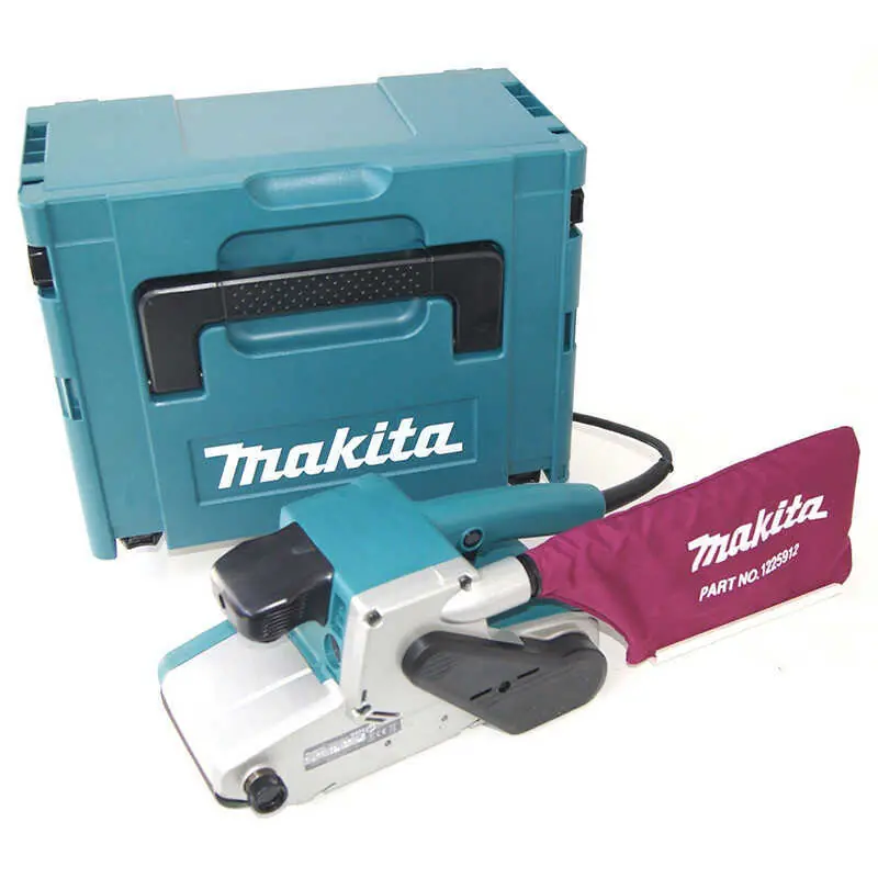 Haute Qualité Ponceuse à bande 650W 76mm dans coffret Makpac - MAKITA 9911J