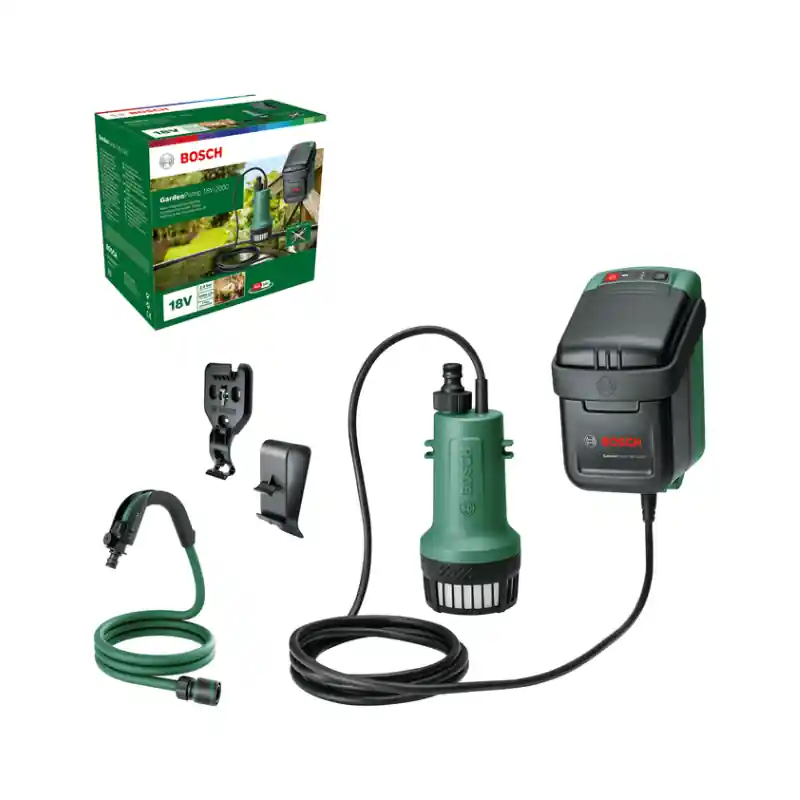 Pompes à eau 18V (Solo) GardenPump 18V-2000 - BOSCH 06008C4203 Offre Du Jour