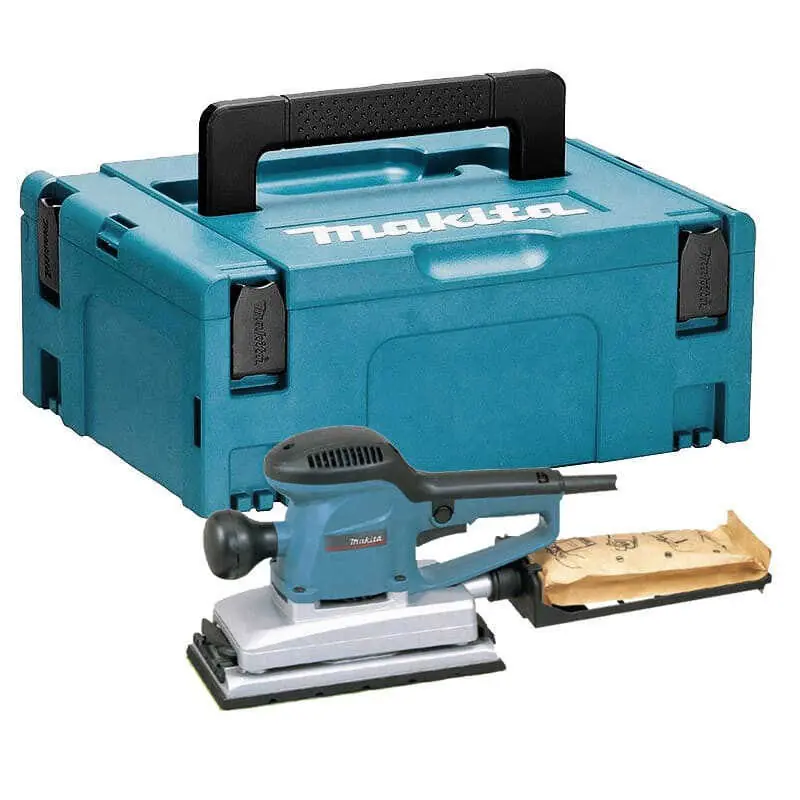 Gros Lot Ponceuse vibrante 330W 115x229 mm en coffret MAKPAC - MAKITA BO4900VJ