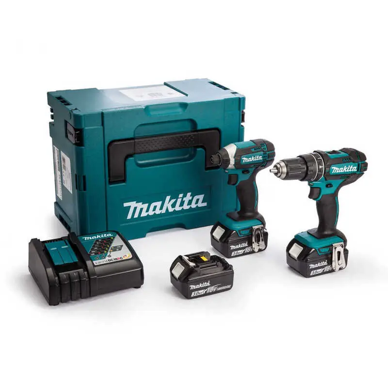 Vente Directe Combopack 2 outils 18V LXT (DHP482 + DTD152) (3x3,0 Ah) - MAKITA DLX2131JX1