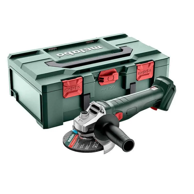 Meuleuse d'angle 18v 125 mm (solo) en metabox Metabo 602247840 Réduction