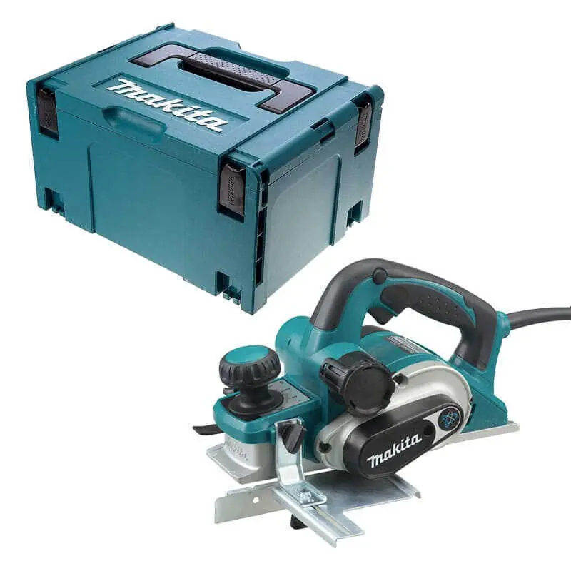 Rabot électrique 1050 W 82 mm en coffret Makpac - MAKITA KP0810CJ Promotion