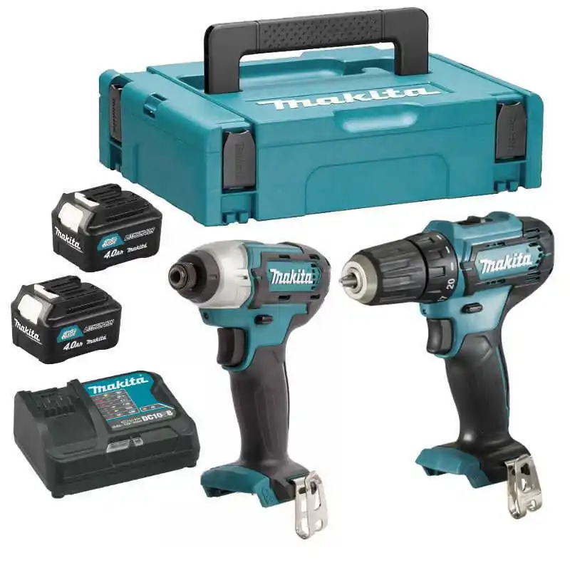 Expédié Aujourd’hui Pack outils 12V (DF333D + TD110D) (2x4.0Ah) en Makpac - MAKITA CLX224SMJ