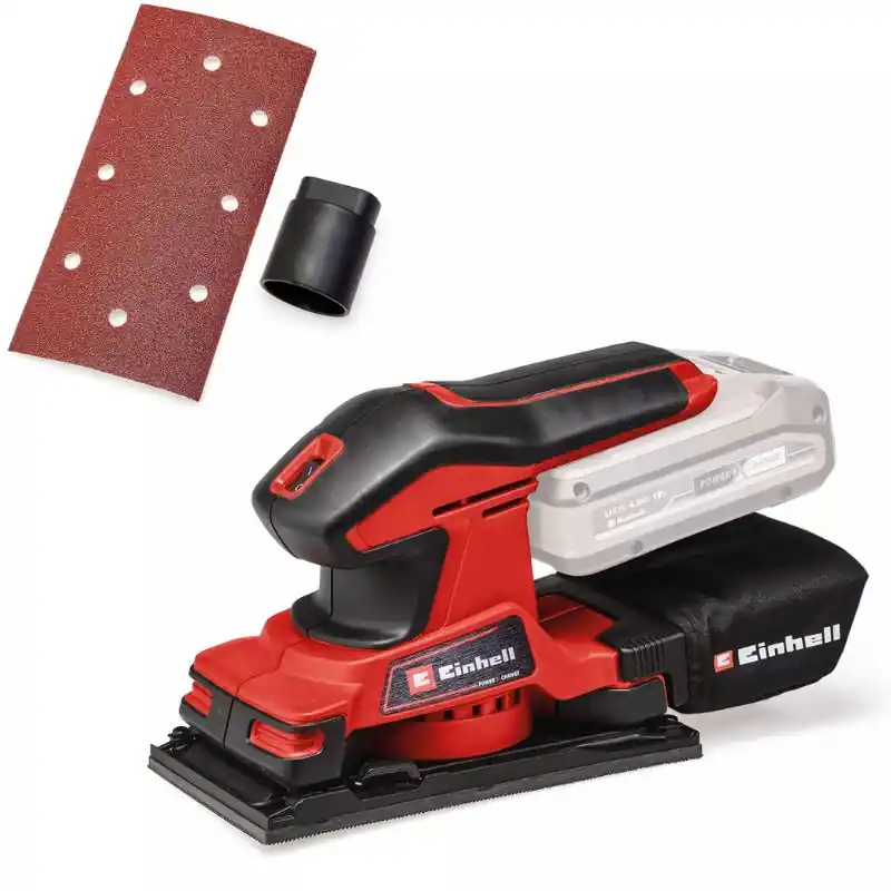 Ponceuse vibrante 18V (solo) TC-OS 18/187 Li - EINHELL 4460725 Top Vente