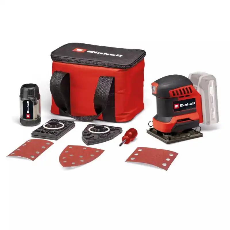 Ponceuse vibrante 18V (solo) TE-OS 18/113 3X Li dans sac - EINHELL 4460730 Garantie Incluse