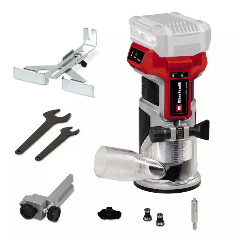 Affleureuse-défonceuse 18V 6/8mm TP-ET 18 Li BL (Solo) – EINHELL 4350412 Top Vente