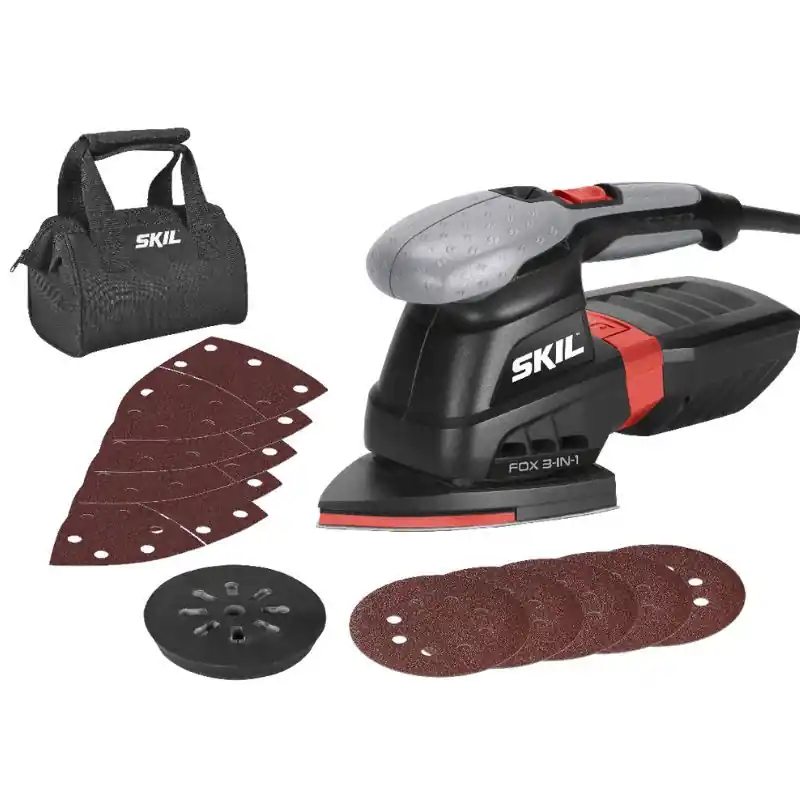 Achetez Aujourd’hui Ponceuse Multi (Fox 3 en 1) 250W dans un sac - SKIL F0157220AC