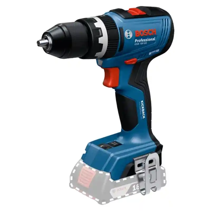 Offre Du Jour Perceuse-visseuse à percussion sans-fil (Solo) GSB 18V-65 - BOSCH 06019N3300