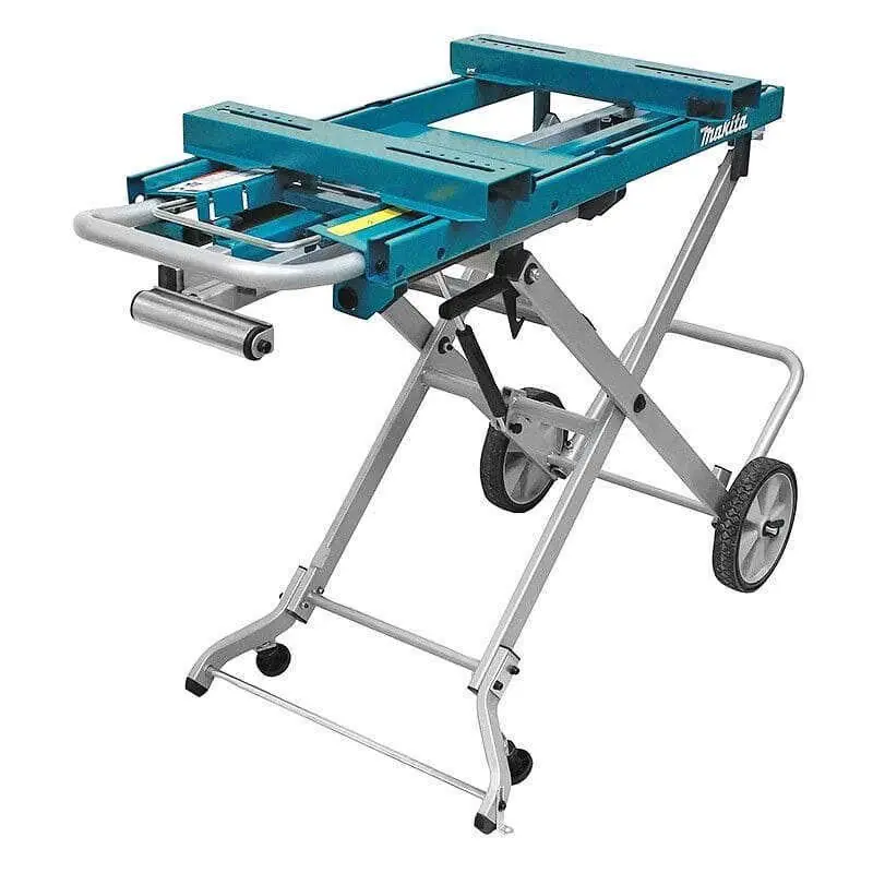 Artisanat Chariot établi avec servantes et roues pour scies LS et LH - MAKITA DEAWST05