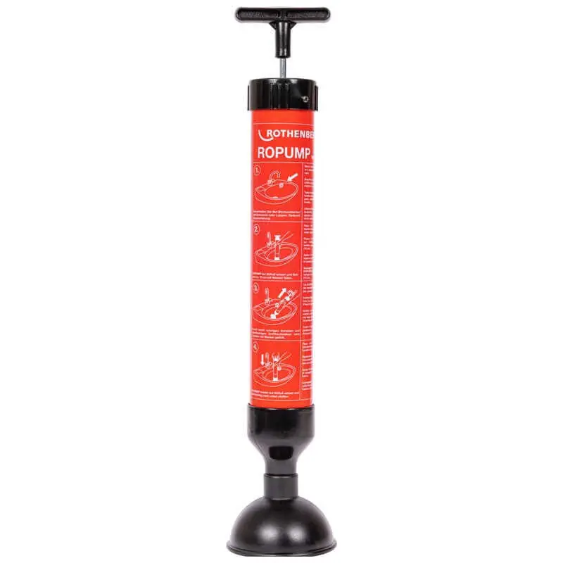 Nouveauté Déboucheur manuel par aspiration ROPUMP Forcepump – ROTHENBERGER 71991