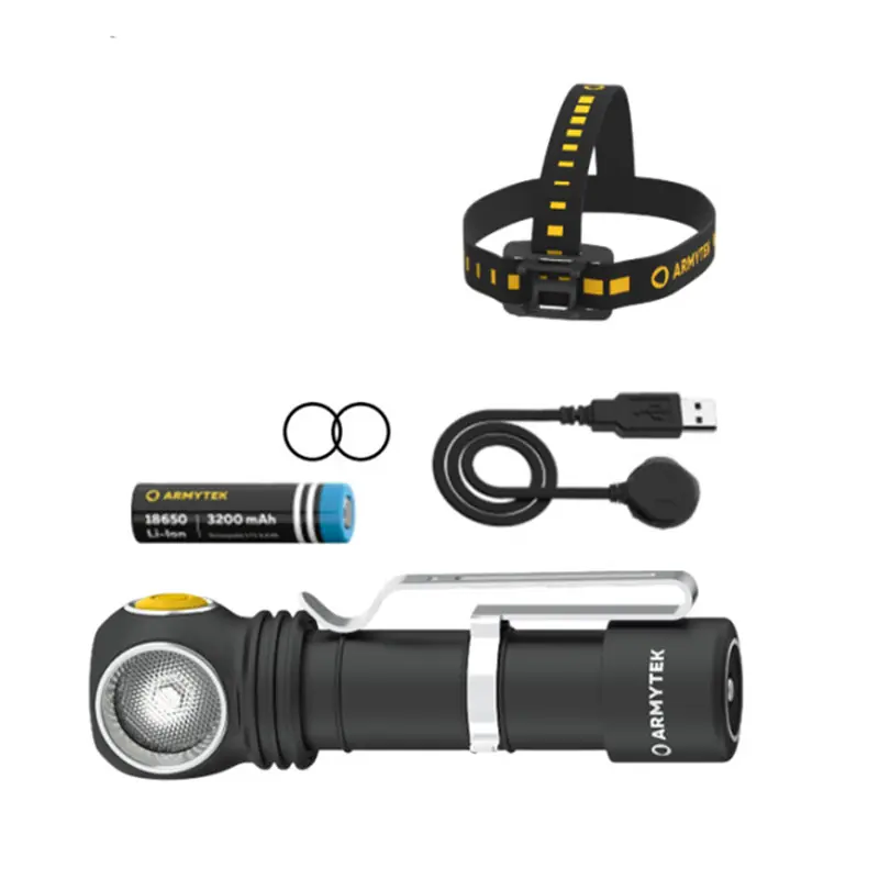 Offre Exclusive Lampe frontale Wizard C2 WR rouge et blanc 1020lm & 230lm - ARMYTEK F06901W