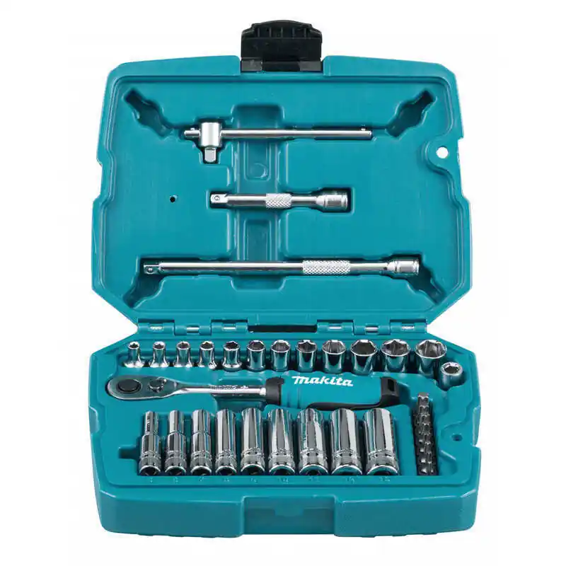 Offre Du Jour Coffret Clé à cliquet 1/4'' de 34 pièces - MAKITA B-65567