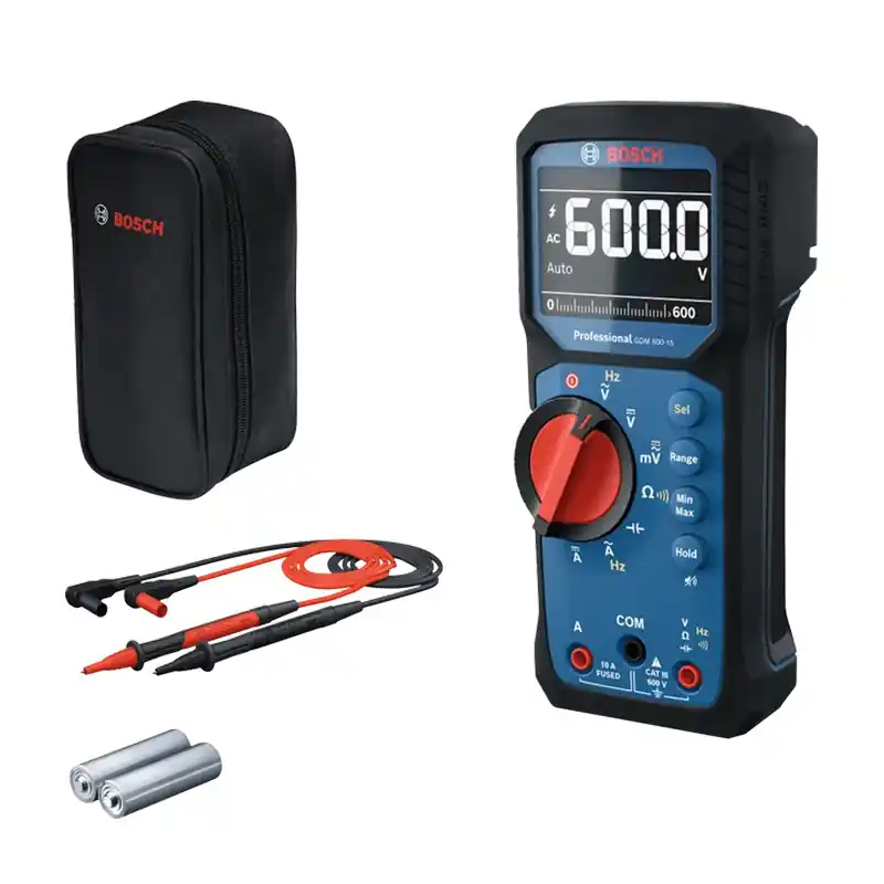 Multimètre numérique 2XLR6 (AA) GDM 600-15 - BOSCH 0601077300 Offre Spéciale