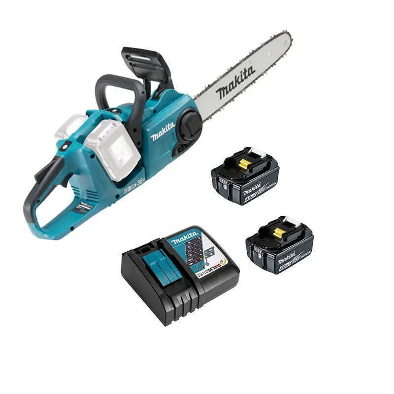 Promotion Saisonnière Tronçonneuse 36V LXT (2x4,0 Ah) guide de 35 cm - MAKITA DUC353RM2