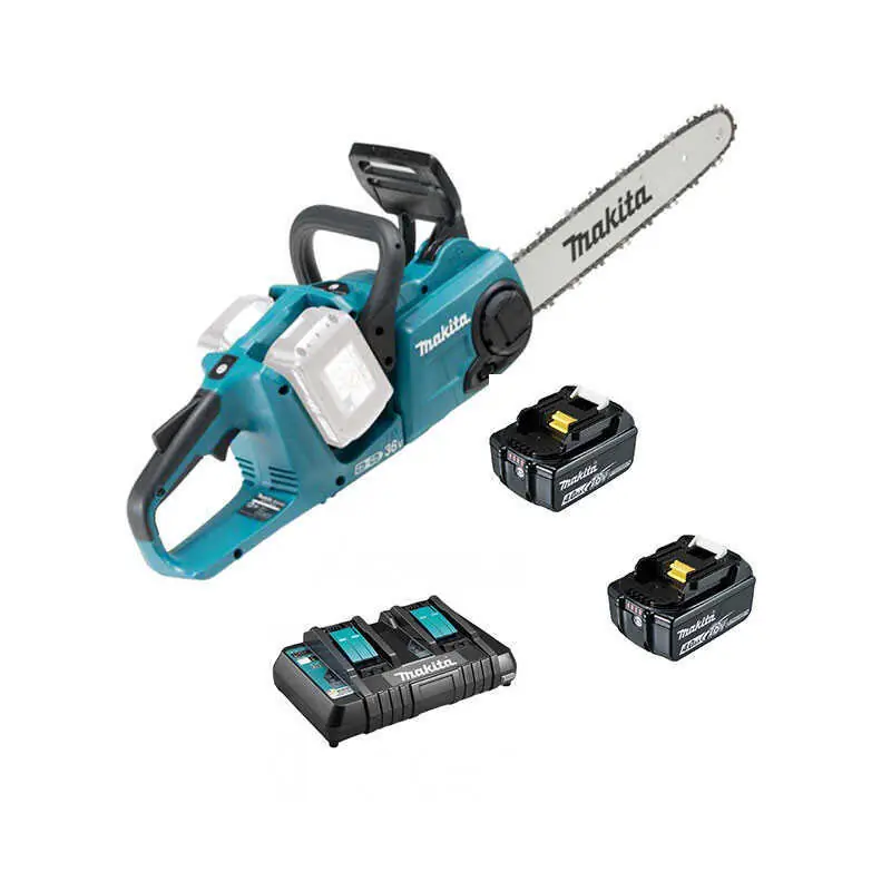 Tronçonneuse 36V LXT (2x4.0 Ah) guide de 35 cm - MAKITA DUC353PM2 Solde