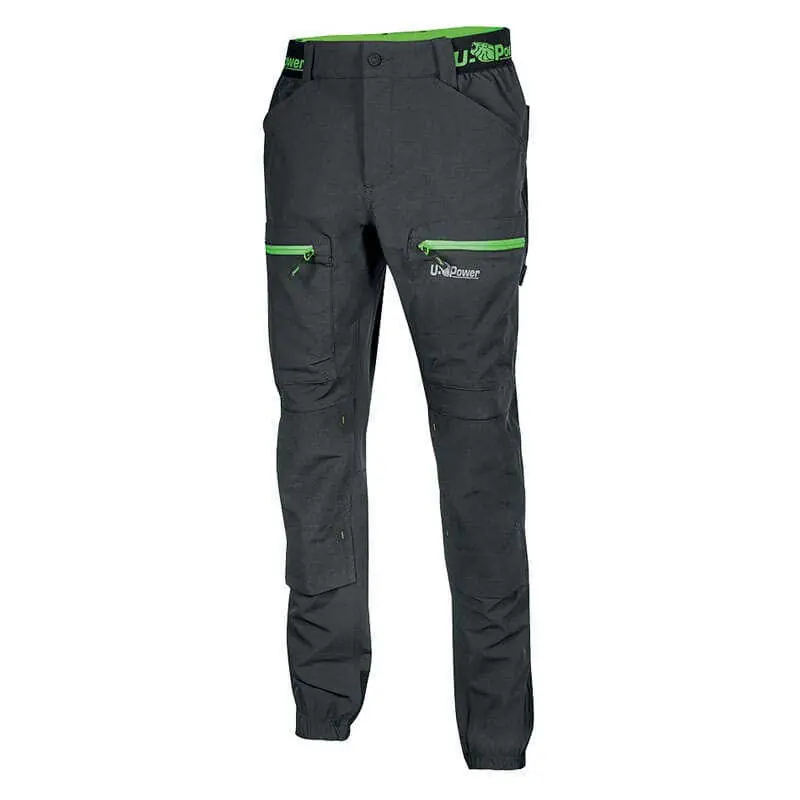 Pantalon de travail Asphalt Grey Green modèle Horizon – U POWER FU267RL Acheter Direct